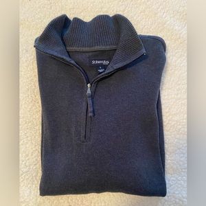 ST. JOHN’s BAY quarter zip sweater